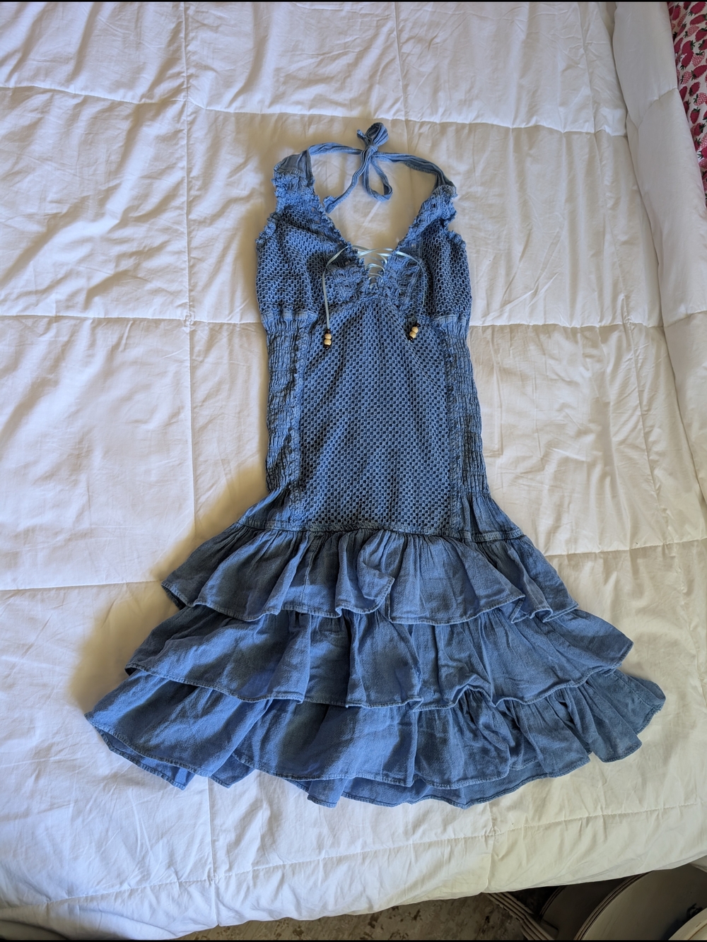 Denim Blue Beach Dress